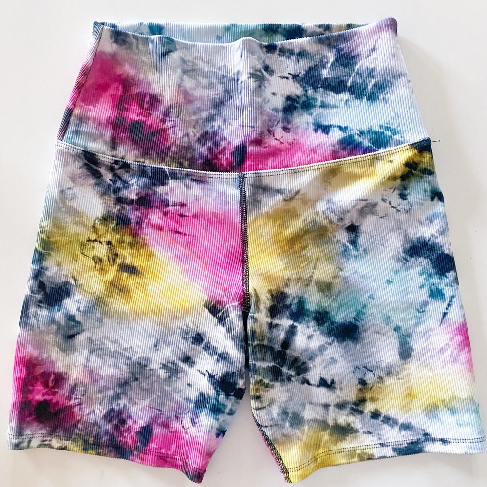 Beach Riot Sport Tie Dye Bike Shorts